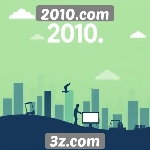 História do desenvolvimento do site 2010.com