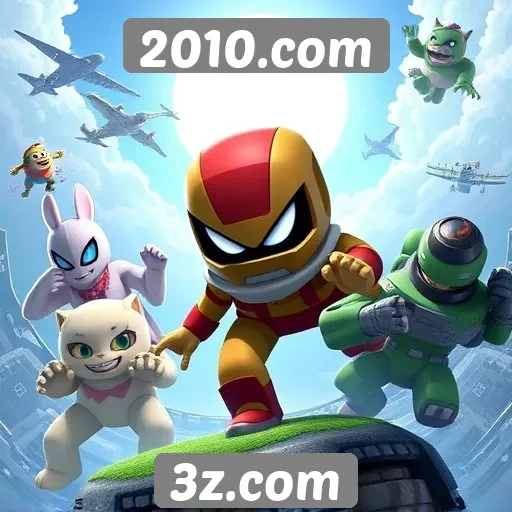 Novidades e jogos populares no 2010.com