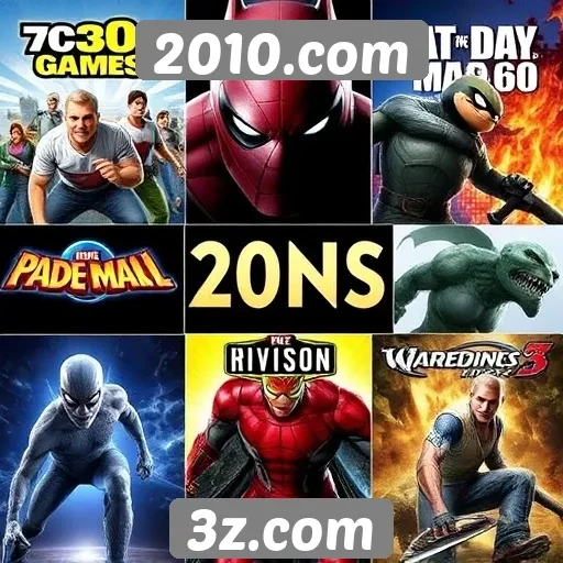 Jogos mais populares disponíveis em 2010.com