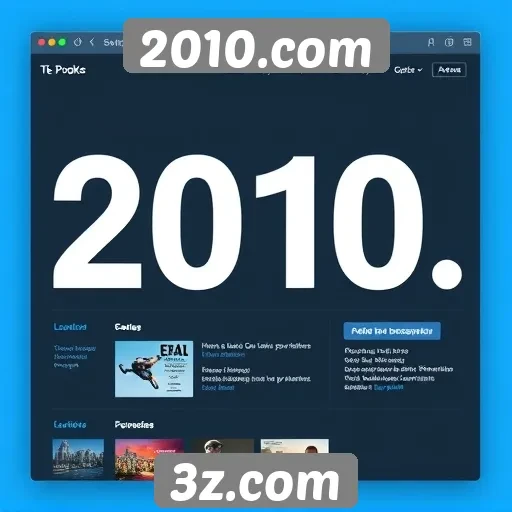 Evolução da interface do usuário em 2010.com